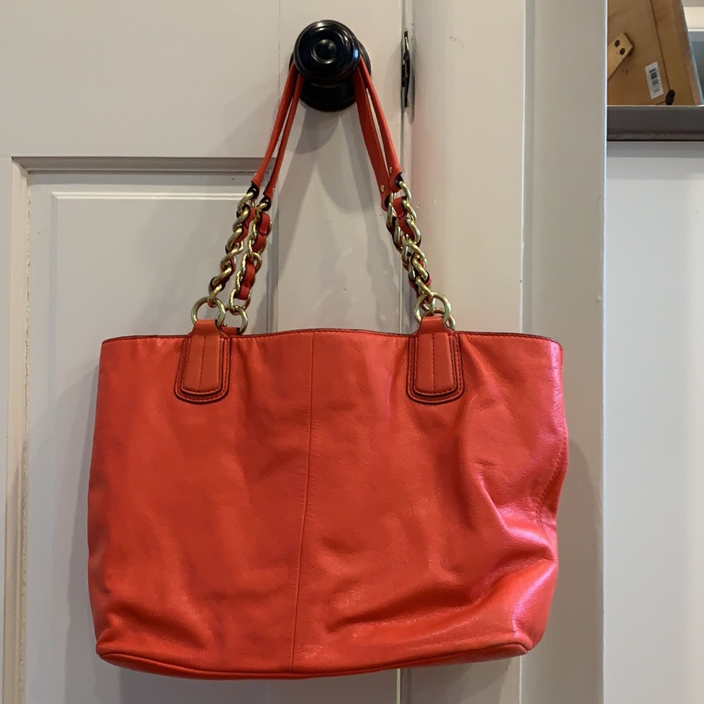 Coach Coral Leather satchel - Picture 3 of 8